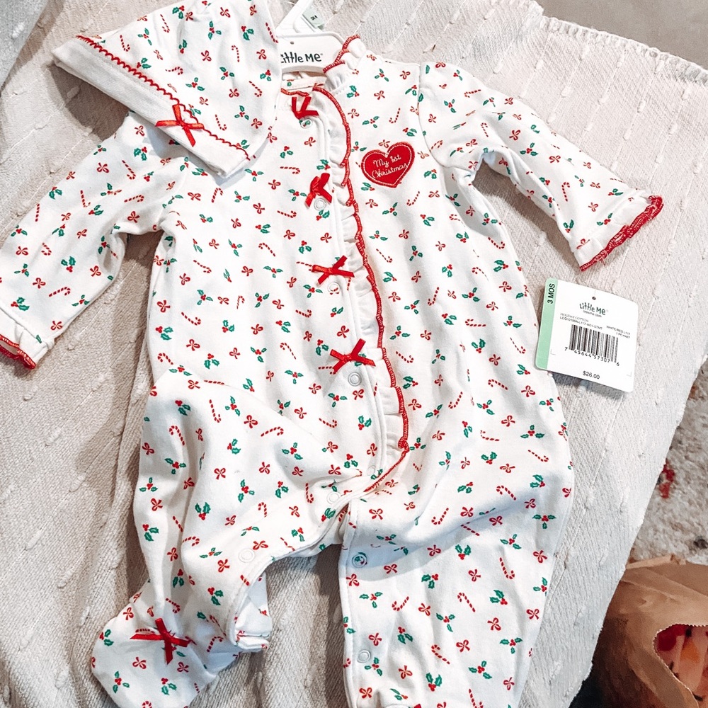 Christmas baby onesie #myfirstchristmas